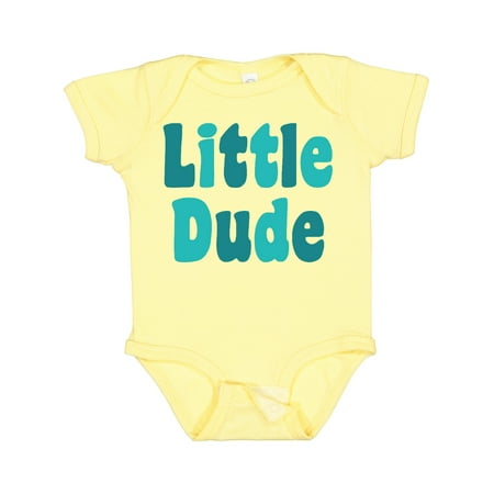 

Inktastic Little Dude Gift Baby Boy Bodysuit