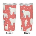 thumbnail image 4 of 20oz Insulated Stainless Steel Tumbler,Cute Polar Bear Double Wall Vacuum Travel Coffee Mug, 4 of 8