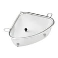 thumbnail image 4 of Rongfmy Home Colander Triangle Strainer Convenient Space Saving Over Sink Organizer Sink Hanging L, 4 of 9
