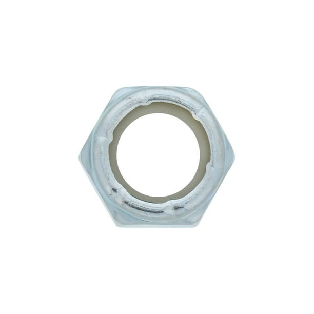 Hillman 1/2 in. Zinc-Plated Steel USS Nylon Lock Nut 50 pk Hillman 1/2 in. Zinc-Plated Steel USS Nylon Lock Nut 50 pk
