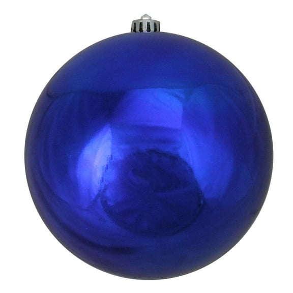 Northlight Shatterproof Shiny Commercial Christmas Ball Ornament - 8" (200mm) - Royal Blue