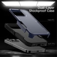 thumbnail image 3 of JETech Case for iPhone 14 Pro Max 6.7-Inch, Heavy Duty Dual-Layer Rugged Protection, Shockproof Protective Tough Phone Cover with Matte Back (Navy), 3 of 6