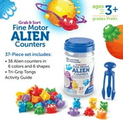Learning Resources Grab & Sort Fine Motor Alien Counters Math Manipulatives Ages 3+
