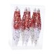 thumbnail image 5 of 6 Adornos Navideños Colgantes en Forma de Gota, Decoración para Árbol de Navidad, Manualidades, Reutilizables, Regalo Rojo Blanco, 5 of 9