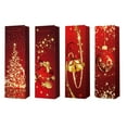 thumbnail image 1 of Christmas Wine Gift Bags (Festive Red) (Asstd) - Set of 12, 1 of 4