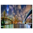 thumbnail image 2 of Manhattan in Memory of September 11 - Cityscape Canvas Print, 2 of 3