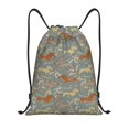 thumbnail image 1 of Bingfone Dachshund Dog Bird Drawstrings Backpacks Bags for Men Women Gym Drawstrings Bag-Small, 1 of 6