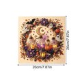 thumbnail image 7 of Halloween Pearl Art Kit Painting Set Plastic Complete Kit for Fall Home Decor Wall Art Crafts Seasonal Gifts by MPOISVA, 7 of 7