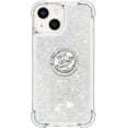 thumbnail image 2 of Case for iPhone 15 Plus, iPhone 15 Plus Case Girls Women Glitter Clear TPU Cute Bling Love Quicksand Sparkle Case with Stand Liquid Shockproof Cover for iPhone 15 Plus Colorful YBZ, 2 of 12