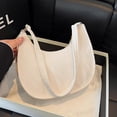 thumbnail image 3 of Solid-color Simple Underarm Bag Summer New Versatile Version Shoulder Korean Bag Dumpling, 3 of 6
