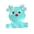 thumbnail image 2 of JWshufel 12 Pack Mini Christmas Ornaments Christmas Decorations Christmas Tree Ornaments Luminous Reindeer Statue Indoor Outdoor Decoration Desktop Garden Craft 1 in Blue, 2 of 6