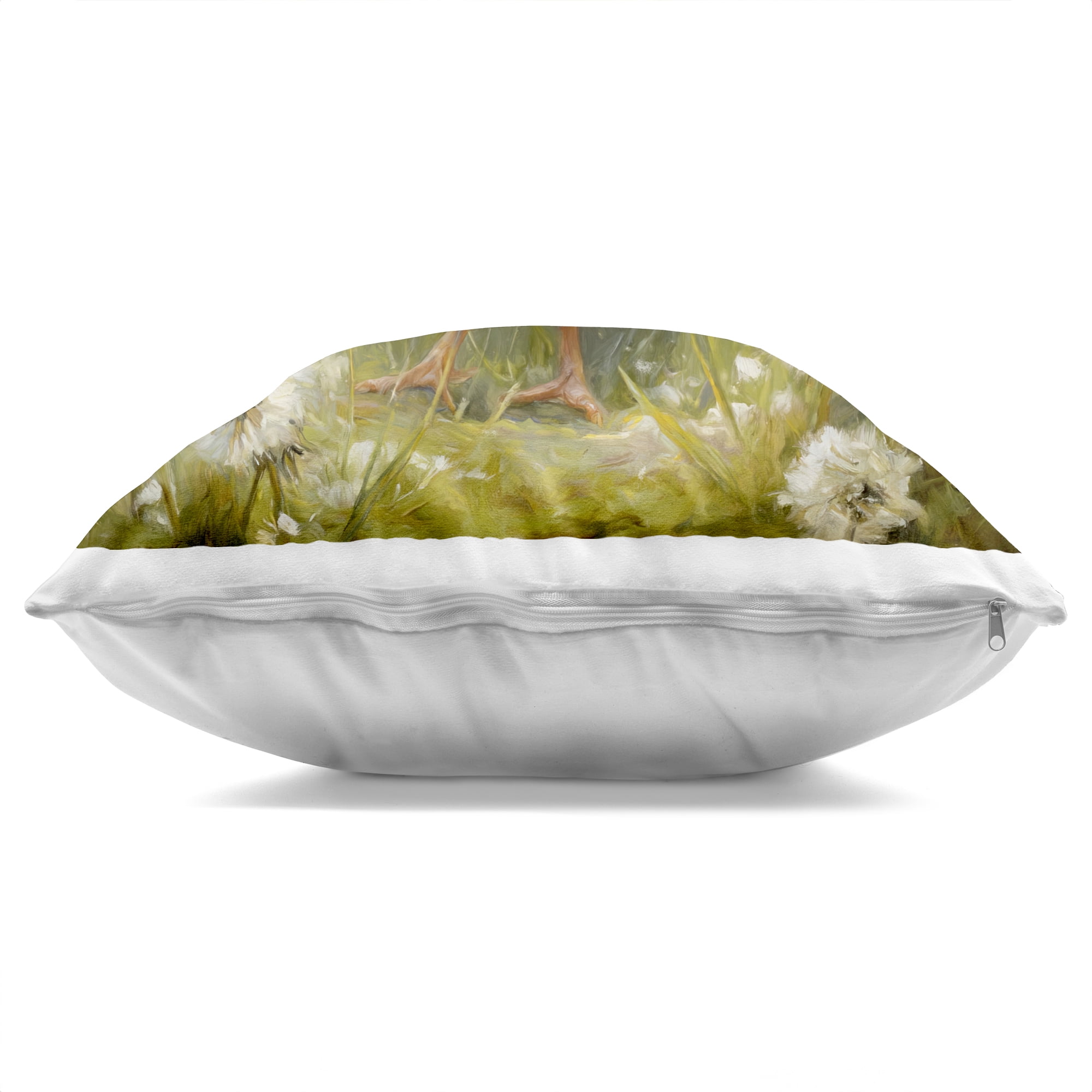 Stupell Industries Free As A Peep Chick Decorative Printed Throw Pillow, design by Tina LeCour, 18 x 7 x 18
