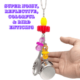 thumbnail image 4 of 1052 Spoon Pot Paci Banger M&M Bird Toys Stainless Steel Durable Colorful, 4 of 5