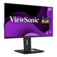 thumbnail image 1 of ViewSonic VG2456A Monitor IPS 1080p de 24 pulgadas con USB C de 90 W, acoplamiento integrado, RJ45, ergonomía de inclinación de 40 grados para el hogar y la oficina, 1 of 5