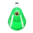 thumbnail image 3 of Uxcell Mango de bola superior de joystick ovalado elíptico verde para juego de arcade 2 paquetes, 3 of 5