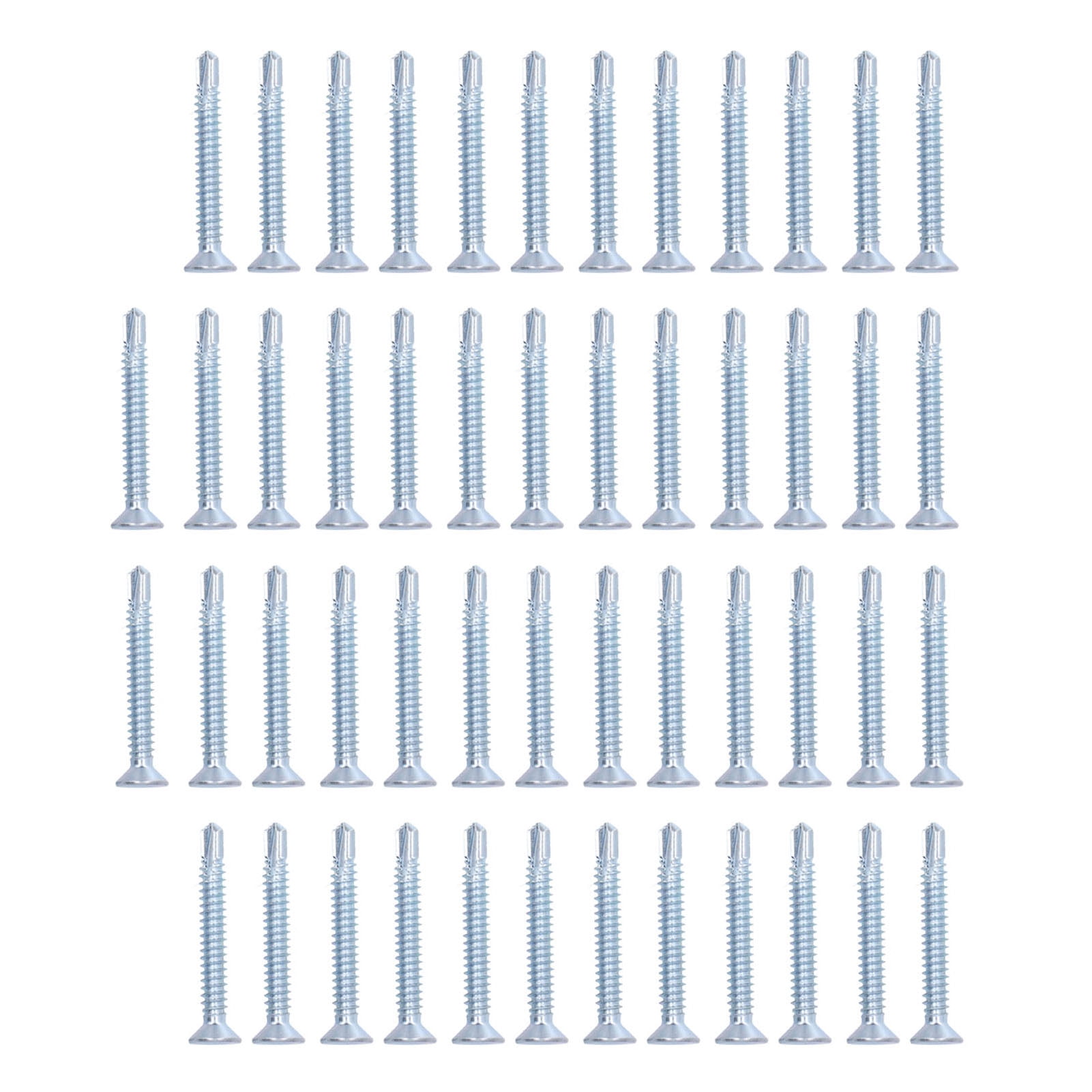 Self Drilling Screw Assortment, Carbon Steel Easy?to?Tighten Self