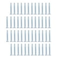 thumbnail image 1 of Kit de Vis Auto-Perçage Croix, Antirouille 4.8x38mm Auto-Perçage Vis Assortiment 50Pcs pour Tête Ronde en Tôle, Tête Plate, 1 of 8