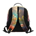 thumbnail image 5 of KUIFORTI Pink Axolotl Print Toddler Backpack Girls Kids School Bag with Multiple Organizer Pockets Adjustable Straps 13.5 Inch for Preschool Kindergarten Back to School Gifts, 5 of 7