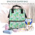 thumbnail image 5 of Daiia Cute Alpaca 1 Large Capacity Baby Bag Waterproof Stylish Diaper Bag Mummy Backpack Adjustable Straps Diaper BagBaby Essentials Bag, 5 of 6
