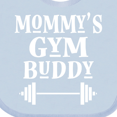 thumbnail image 4 of Inktastic Mommy Gym Buddy Fitness Gift Boys or Girls Baby Bib, 4 of 4