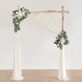 thumbnail image 6 of Artificial Wedding Arch Flowers Swag Sign Arbor Floral Arrangement For Ceremony And Reception Backdrop Decoration, 6 of 7