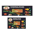 thumbnail image 1 of Giyblacko Carpet Door Mats 2PCS Not Slip Super Absorbent Ktichen Rug Mat For Kitchen Dining Room Washable Runner Rugs, 1 of 1