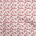 thumbnail image 1 of oneOone Cotton Cambric Dark Pink & White Fabric Floral Fabric For Sewing Printed Craft Fabric By The Yard 42 Inch Wide, 1 of 5