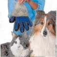 thumbnail image 2 of True Touch - Brush Glove - Dog - Cat Right Hand - Pink Tw, 2 of 5