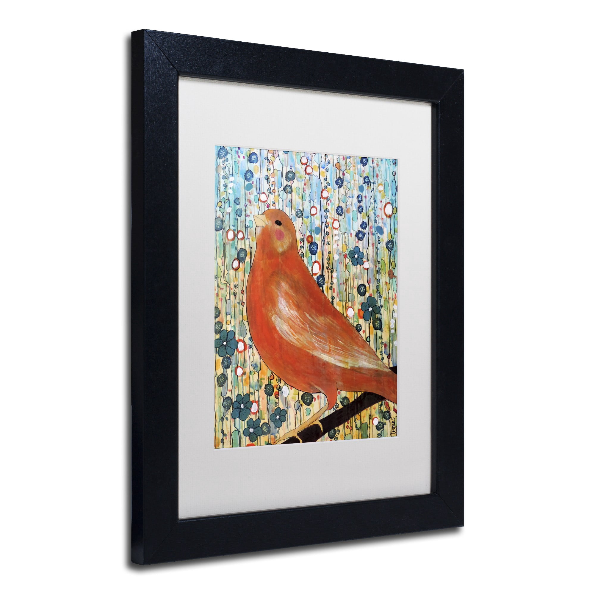 Sylvie Demers 'Serenade' Matted Framed Art