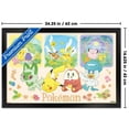thumbnail image 2 of Pokémon: One Scene - Group Wall Poster, 14.725" x 22.375" Framed, 2 of 4