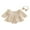 Abricot, variante sur Gupgi Barboteuse-Robe à Carreaux pour Bébés Filles, Vêtements d'Automne pour Nouveau-Né, Mignon Bébé, Manches Longues, Volants, Cache-Couches avec Bandeau
