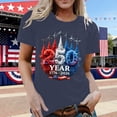 thumbnail image 2 of SONXAHE Women's Patriotic Graphic T-Shirt Independence Day Celebration Short Sleeve Casual Tee, 2 of 4