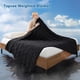thumbnail image 2 of Manta con Peso Topcee 7 kg 122x183 cm Gris Suave y Refrescante, 2 of 7