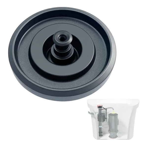 1 pack 83143 Toilet Fill Valve Seal Replacement Part, Rubber Seal Diaphragm Compatible with Kohler Toilet Tank Fill Valve(Black)