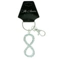 thumbnail image 2 of Bling Rhinestone Silver-Tone Infinity Symbol Split Ring Keychain, 2 of 2