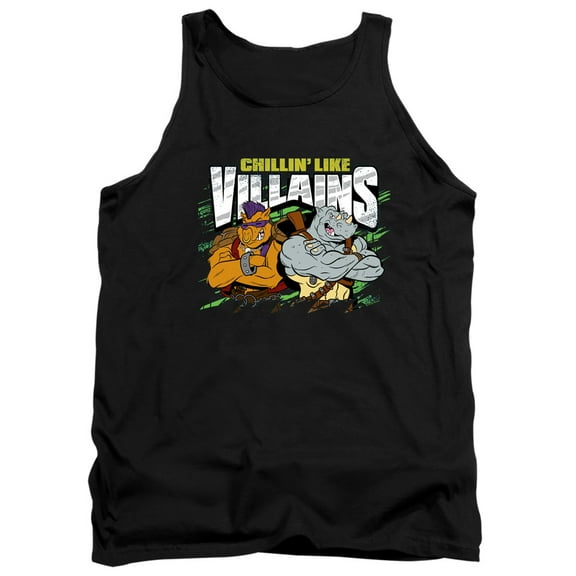 TMNT Teenage Mutant Ninja Turtles Chillin' Like Villains Unisex Adult Tank Top