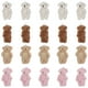 thumbnail image 2 of 20pcs mini osos peluche juguetes peluche ositos rellenos con llavero accesorios de bricolaje, 2 of 6