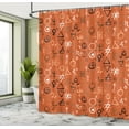 thumbnail image 5 of Ambesonne Orange Shower Curtain, Western Aztec Forms, 69"Wx75"L, Red, 5 of 5