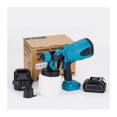 thumbnail image 2 of Brush Motor Rechargeable Electric Spray Gun Paint Sprayer Furniture Steel Coating Airbrush Compatible For 18V Battery ,Precision Control, 2 of 6