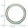 thumbnail image 3 of Titanium Grooved 6mm Mens Satin Wedding Ring Size 14, 3 of 4