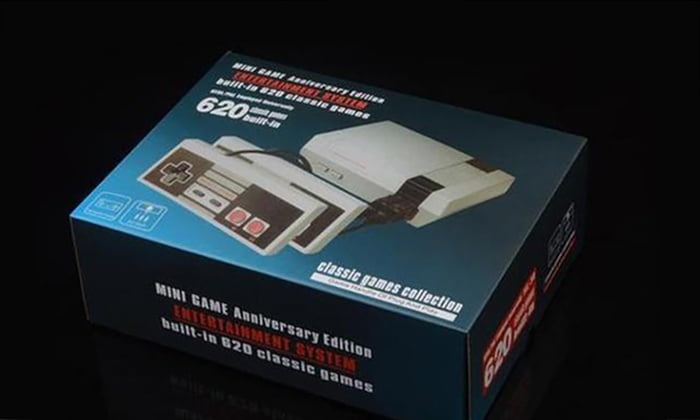 classic video game console with over 500 games