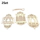 thumbnail image 3 of EID-UL-FIGR Ornamento colgante El festival de FAST-ROPTING STYLE ESTILO DURANTE Durable Decoración Hollow Accesorios para automóviles de regalo 6 Paquete Jumpingount HA011724-00, 3 of 7