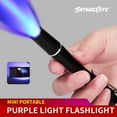 thumbnail image 2 of Flashlight UV Black Light 365 NM, Mini USB C LED Rechargeable for Medical Pen Light, Check All Kinds of Banknotes, Check Invoices, 2 of 8