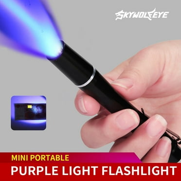 TUTUnaumb Portable LED UV Flashlight Black Light 395 nM with Inspection Lamp Torch & Money Detection