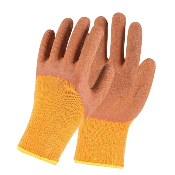 Winter Work Gloves for Men, Water-proof Work Gloves for Cold Weather, Insulated Freezer Gloves, Keep Working At 0℃/32℉ for Warehouse Gardening Heavy Duty Tasks Thermal Cotton Gloves