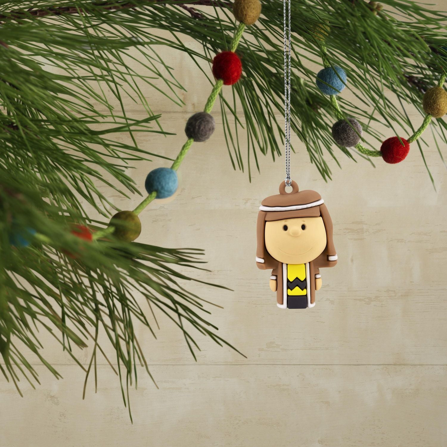 Ensemble de 12 mini décorations de Noël – Hallmark – Thème de la Nativité Peanuts – Calendrier de compte à rebours