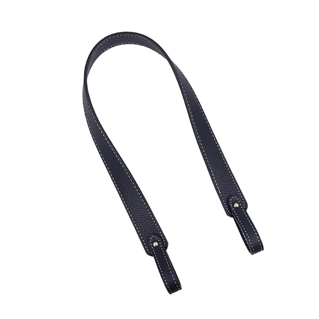 Purse Strap with Button Bag Modification Strap Leather Bag Strap Shoulder Bag Strap Replacement Straps for Shoulder Handbags Navy