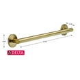 thumbnail image 2 of Delta 41824-CZ 24 in. Contemporary Bathroom Safety Decorative ADA Grab Bar, Champagne Bronze, 2 of 3