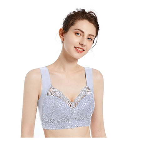 

HHei_K Woman Sports Bra No Steel Ring Bras Fitness Vest tempting Seamless Hollowing Out Lace Underwear