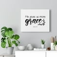 thumbnail image 5 of Scripture Walls  He Gives Us More Grace James 4:6 Bible Verse Canvas Christian Wall Art Ready to Hang Unframed, 5 of 12